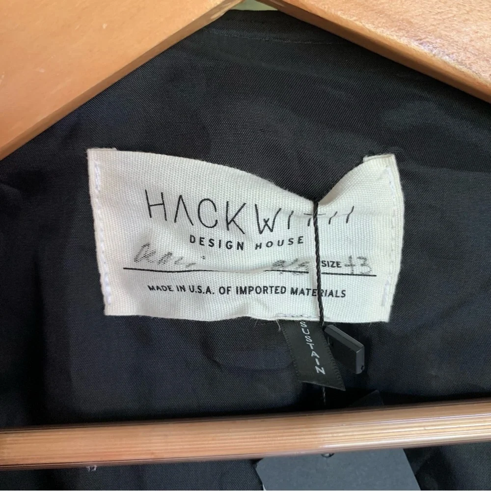 Hackwith Design House Blazer Open Front Jacket NWT